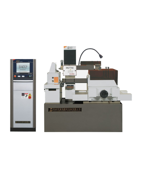 BAOMA DK7732 CNC 와이어 컷 방전가공기 전체 전경