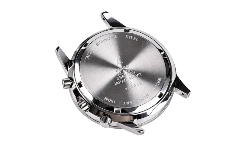 ENGRAVED ROUND CASEBACK