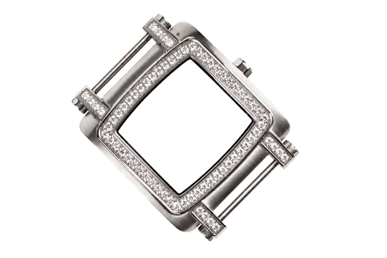 STONE-SET DIAMOND WATCH CASE