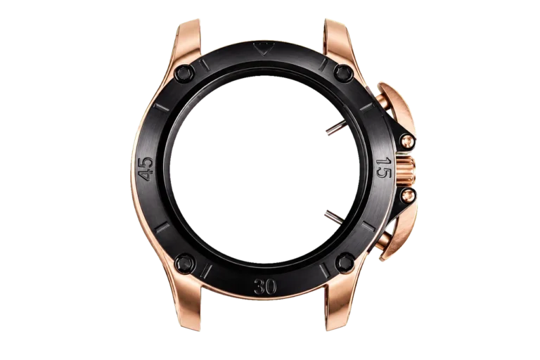 BLACK ROSE BEZEL WATCH CASE