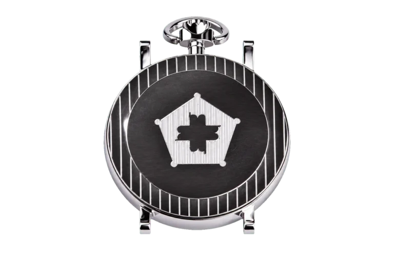FLUTED ROUND CASEBACK