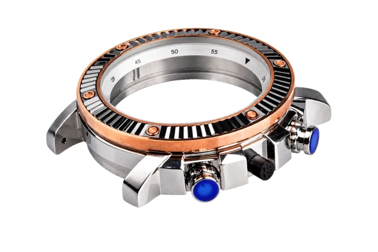 ROSE FLUTED CHRONOGRAPH CASE