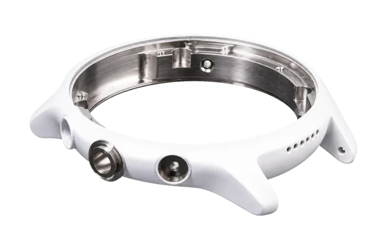 WHITE MULTI-PORT WATCH CASE