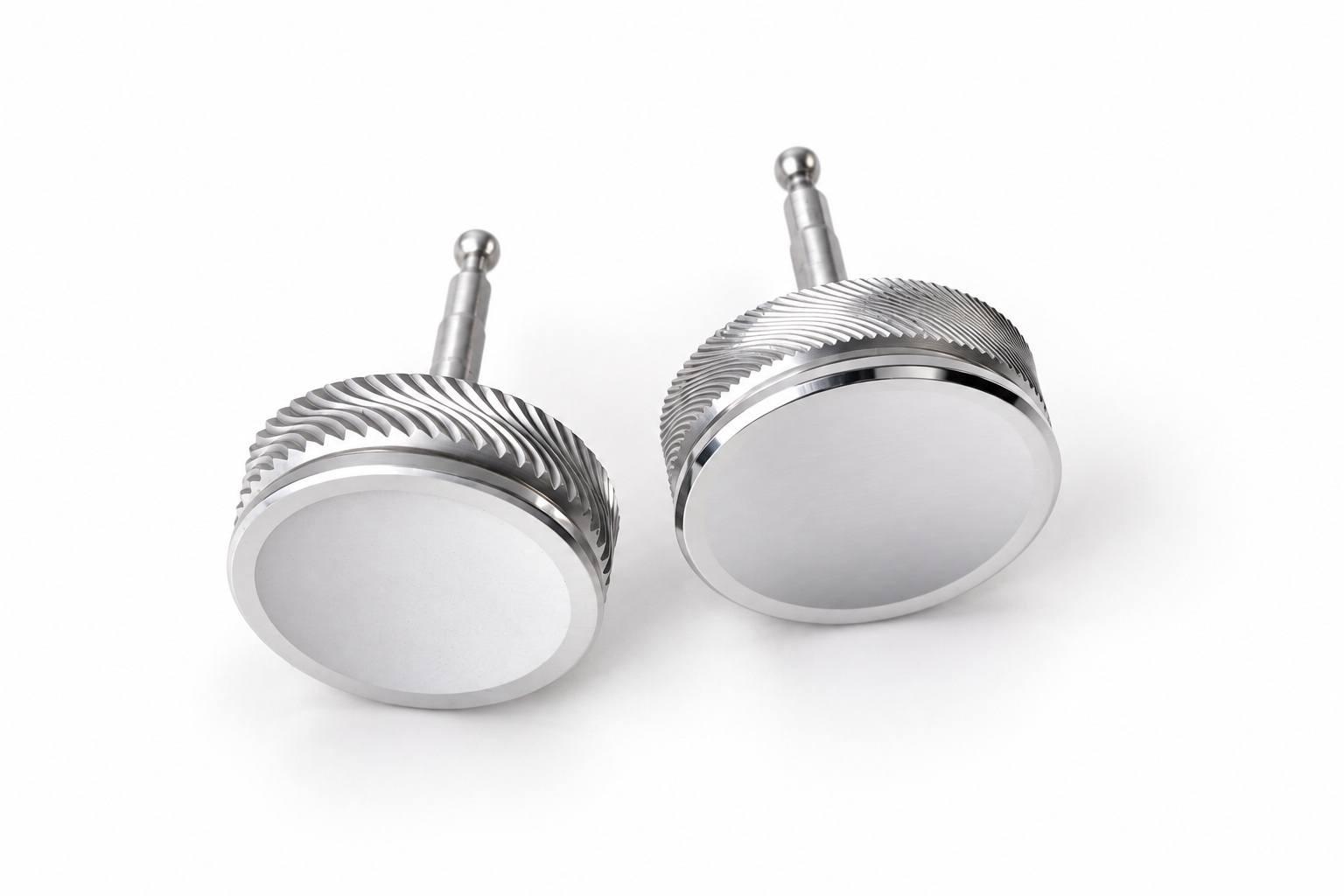 KNURLED DISC STEMS