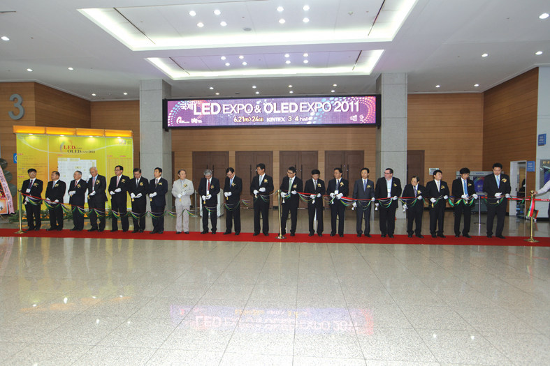 밍그라빠, 국제 LED·OLED EXPO 2011 참가