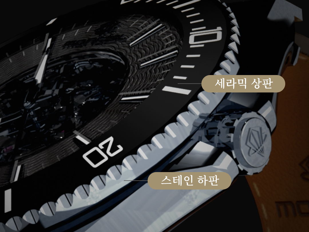 몽시엘워치, 세라믹 베젤 오토매틱 컬렉션 와디즈 공개 관련 사진 6
